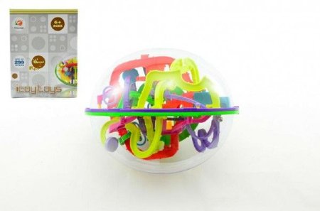 Teddies Hlavolam Bludit ovl 3D plast 20cm Perplexus