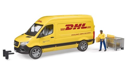 Bruder 2671 Mercedes-Benz Sprinter DHL s idiem a psluenstvm