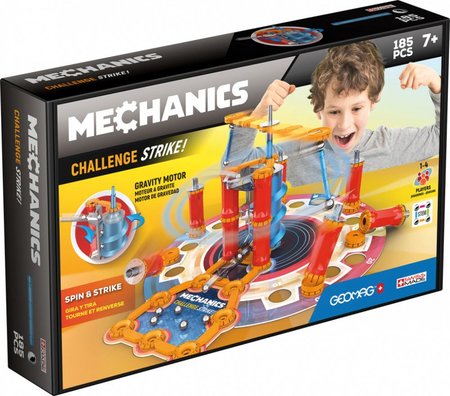 Geomag Gravity Challenge Strike 185 pcs