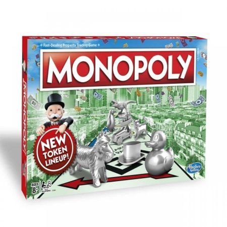 Hasbro Monopoly: Stbrn figurky SK