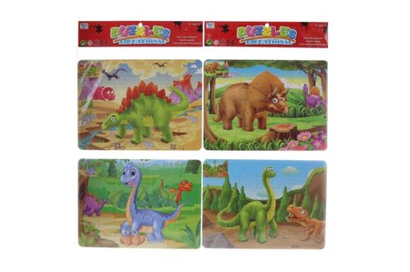 Lamps Puzzle dino 2 druhy 48 dlk