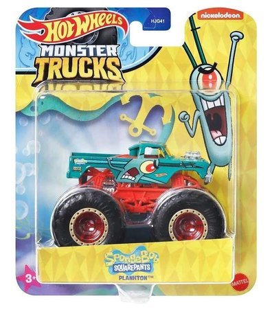 Hot Wheels Monster Trucks SpongeBob SquarePants Plankton