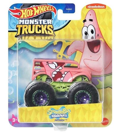 Hot Wheels Monster Trucks SpongeBob SquarePants Patrick