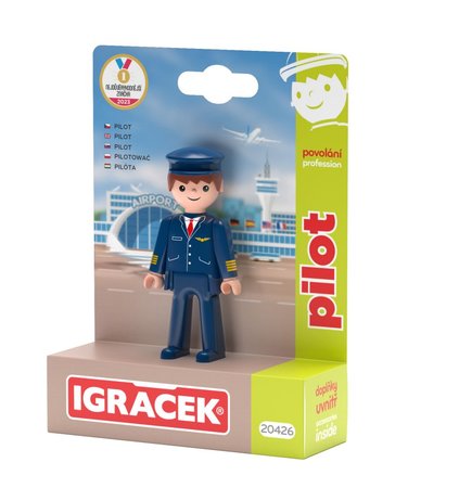 Igrek Pilot - figurka s psluenstvm