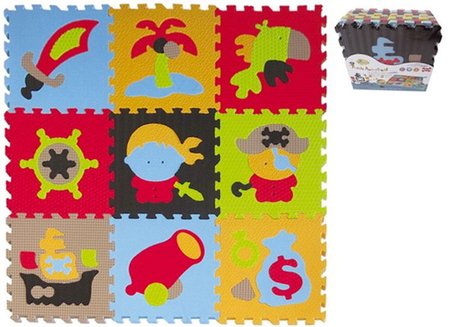 Castorland Pnov puzzle pirt 9ks 32x32x1cm