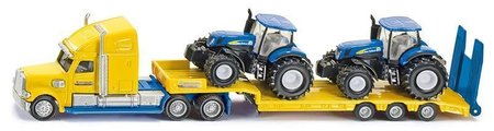 Siku 1805 Taha s vlekem 2 traktory New Holland 1:87