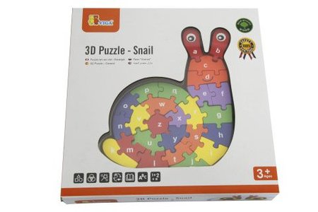 Viga 3D Puzzle - nek s psmenky