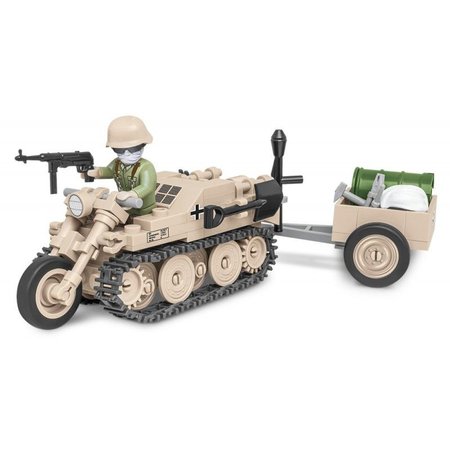 COBI 2401 World War II Polopsov vozidlo Sd.Kfz. 2 Kettenkrad HK 101