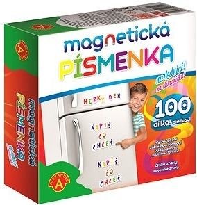 Magnetick psmenka na lednici 100 dlk v krabici