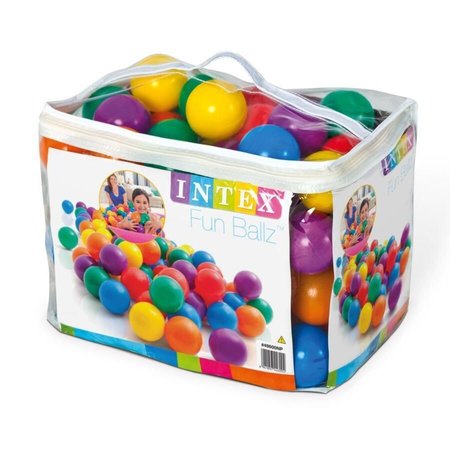 INTEX FUN BALLZ Mky do baznu 8 cm 100 ks