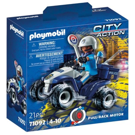 Playmobil 71092 Policejn rychlostn tykolka