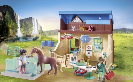 Playmobil 71352 Jezdeck terapie a veterinrn praxe