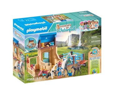 Playmobil 71353 Amelia &amp; Whisper s boxem pro kon