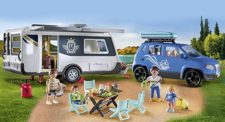 Playmobil 71423 Karavan s autem