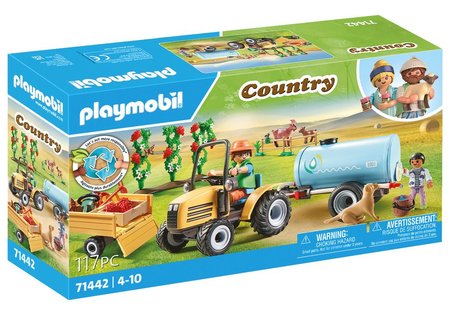 Playmobil 71442 Traktor s pvsem a ndr na vodu