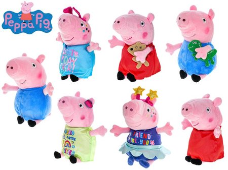 Peppa Pig 20cm plyov 7druh 0m+