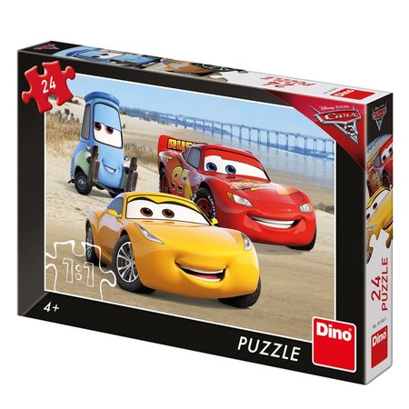 Dino puzzle WD Cars 3: Na pli 24 dlk