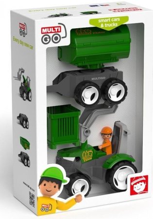 MultiGO Farm set 2+1 - figurka Igrek farm s traktorem