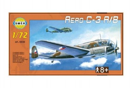 Model Aero C-3 A/B 1:72 29,5x16,6cm