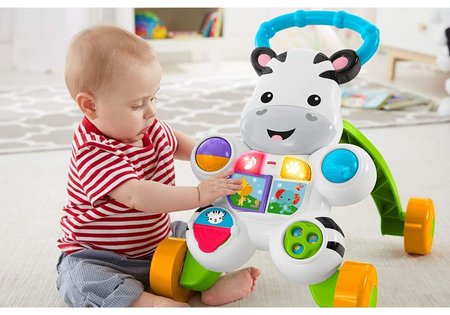 Fisher Price Chodtko zebra se zvuky DLD80