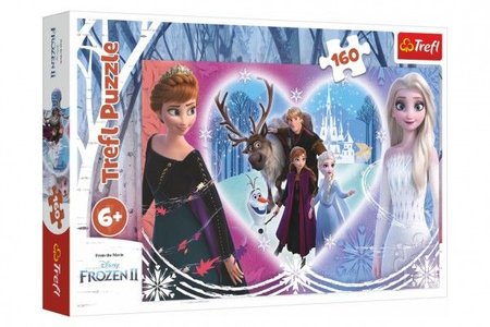 Trefl Puzzle Ledov krlovstv II/Frozen II astn chvle  160 dlk