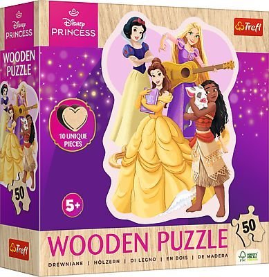 Trefl Puzzle 50 Devn - Disney Pincezna - Roztomil princezny