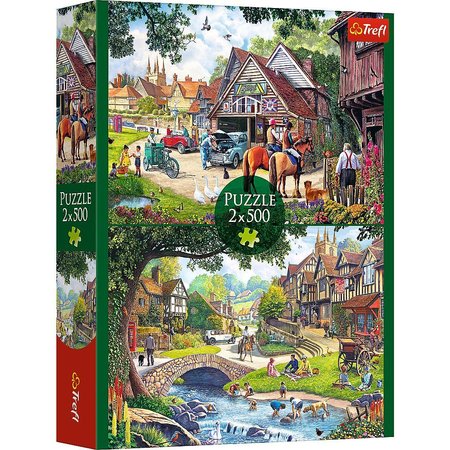 Trefl Puzzle 2x500 - Idylick ivot