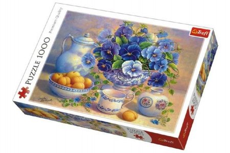 Trefl Puzzle Modr Kytice 1000 dlk