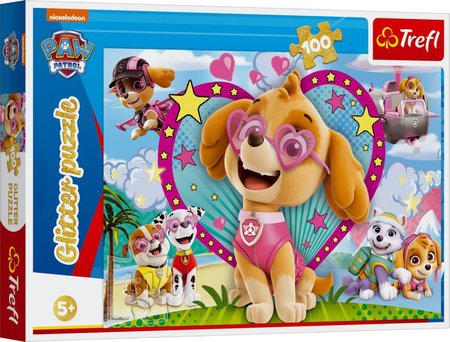 Trefl Paw Patrol/Tlapkov patrola tpytiv 100 dlk 48x34cm v krabici 33x23x4cm