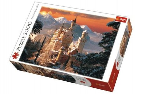 Trefl Puzzle Zimn zmek Neuschwanstein 3000 dlk