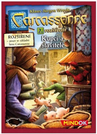 Mindok Carcassonne 2 edice: Kupci a stavitel