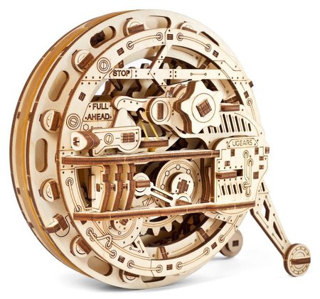 Ugears 3D devn mechanick puzzle Jednokolka (monowheel)