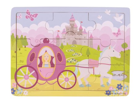 Bigjigs Toys Devn puzzle princezna s korem