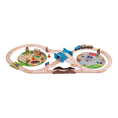 Bigjigs Rail Vlkodrha Stavba 50 dl