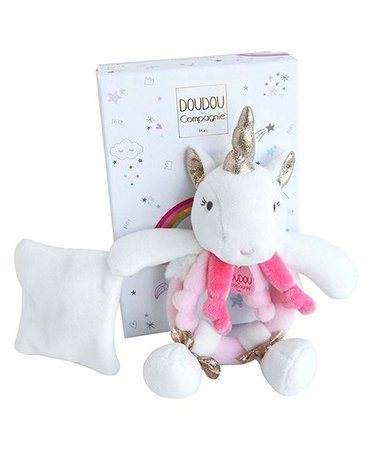 Doudou Plyov chrasttko jednoroec 17 cm