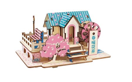 Woodcraft Devn 3D puzzle Jarn dm