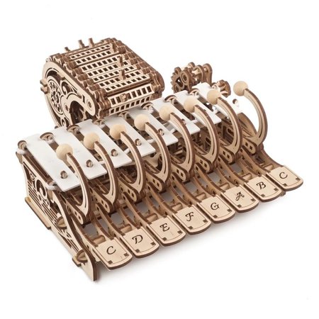 Ugears 3D devn mechanick puzzle Programovateln celesta