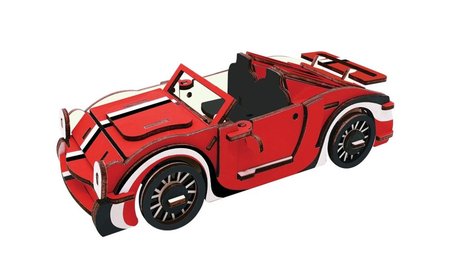 Woodcraft Devn 3D puzzle erven kabriolet