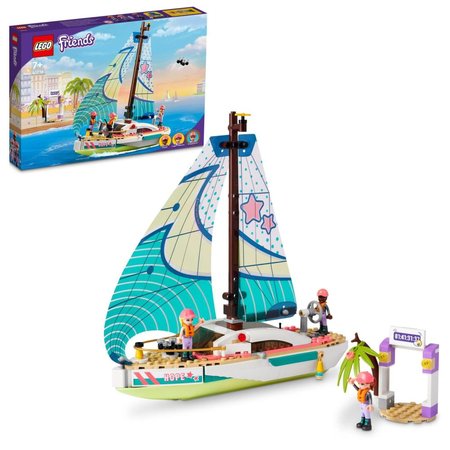 LEGO Friends 41716 Stephanie a dobrodrustv na plachetnici