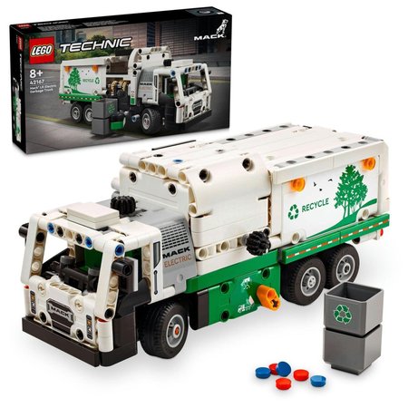 LEGO Technic 42167 Popelsk vz Mack LR Electric