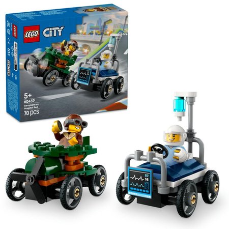 LEGO City 60459 Zvodn balek: Letadlo vs. nemocnin lko