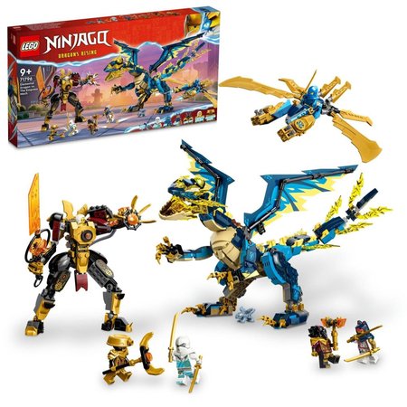 LEGO Ninjago 71796 iveln drak proti robotovi csaovny