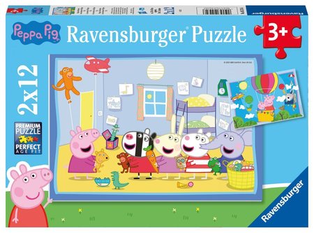 Ravensburger Prastko Peppa: Peppino dobrodrustv 2x12 dlk