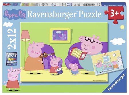 Ravensburger Prastko Peppa 2x12 dlk