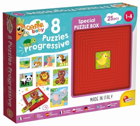 Liscianigioch CAROTINA BABY 8 PUZZLE - Zvtka