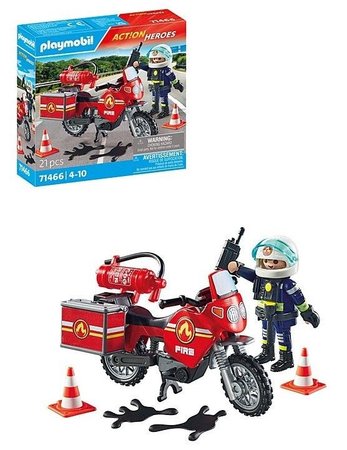 Playmobil 71466 Hasisk motorka na mst nehody