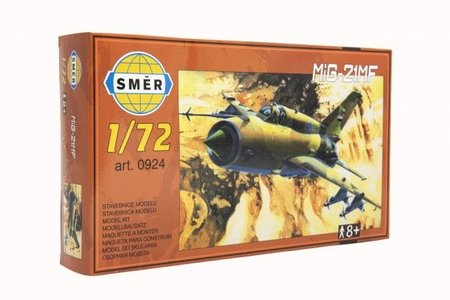 Model MiG-21 MF 1:72 15x21,8cm v krabici 25x14,5x4,5cm