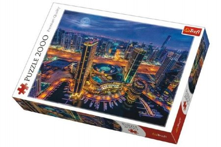 Trefl Puzzle Svtla v Dubaji 2000 dlk 96x68cm v krabici 40x27x6cm