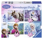 Ravensburger 4v1 Ledov krlovstv 12,16,20,24 dlk