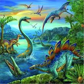 Ravensburger Puzzle Dinosaui 3 x 49 dlk 147 dlk